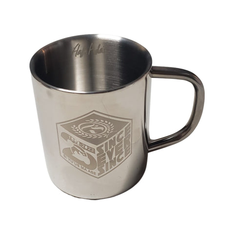 Signature Silver Coffee Mug